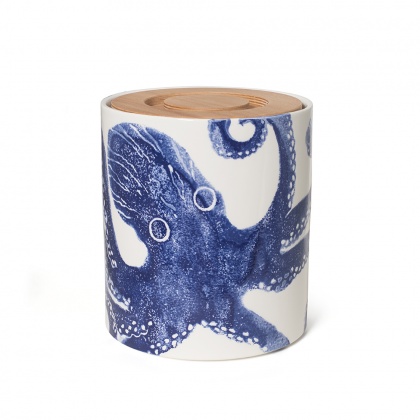 Bread Bin Octopus Blue: click to enlarge