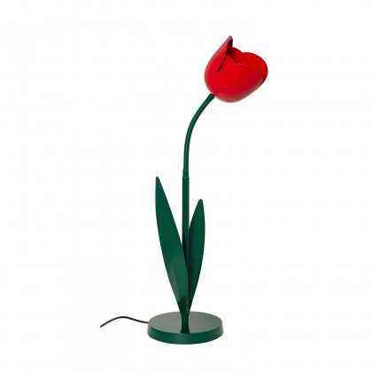 Tulip Table Lamp Red: click to enlarge