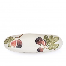 Oval Shallow Platter Fig