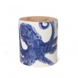 Bread Bin Octopus Blue