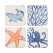 Creatures Coasters Set/4