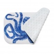 IN BATHMAT OCTOPUS BLUE