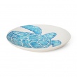 Turtle Serving Bowl Large Blue